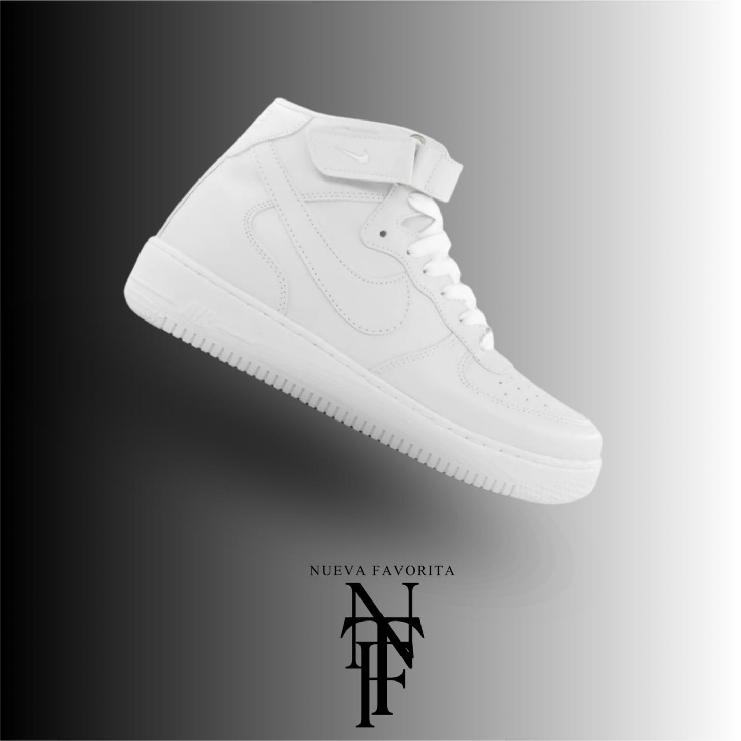 Aire Force 1 841 White / Snakers Nueva Favorita