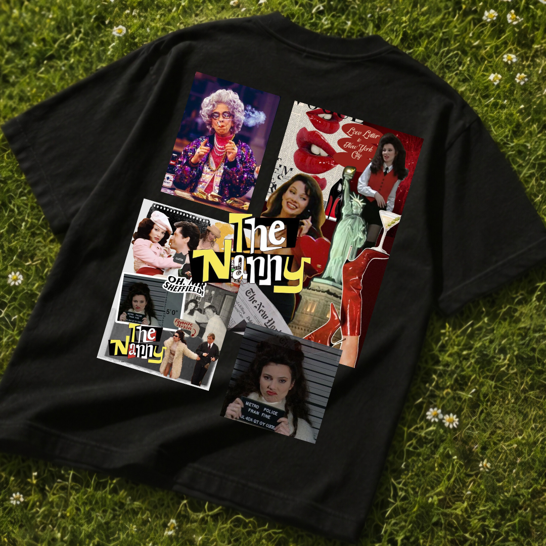 Playera Oversize The Nanny. Glory Of Memories.TV