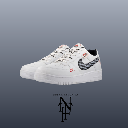 AIR FORCE 1 270 White Black and Red/ Snakers Nueva Favorita