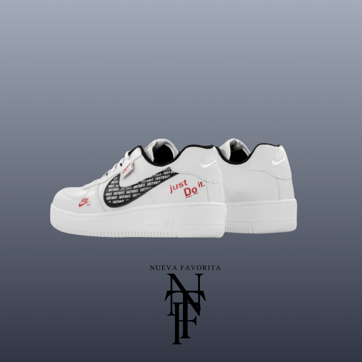 AIR FORCE 1 270 White Black and Red/ Snakers Nueva Favorita