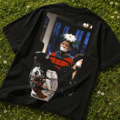 Playera Oversize Semitono. Principe del Rap. Glory Of Memories. TV.