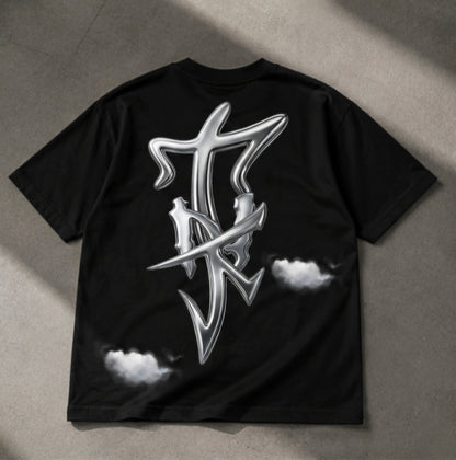 Playera Oversize. Edición M1.1 Sky of Chrome