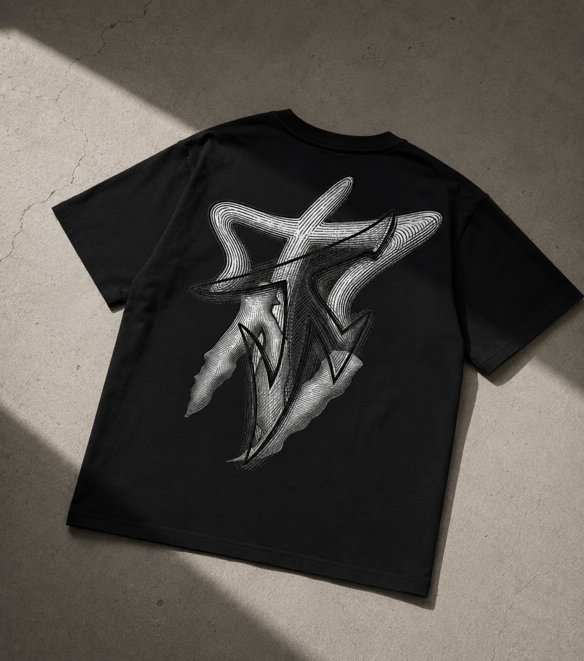 Playera Oversize. Edición M1 Sky Chrome by Nueva Favorita