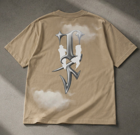 Playera Oversize. Edición M1.2.1 Sky of Chrome by Nueva Favorita