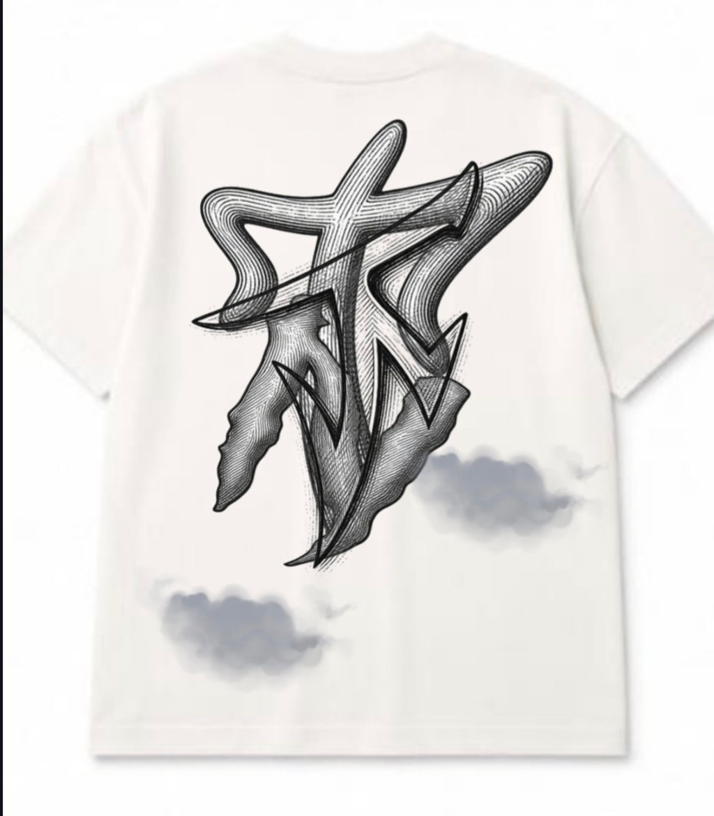 Playera Oversize Edición M1 Sky of Chrome by Nueva Favorita