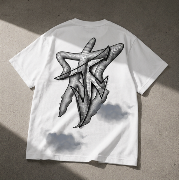 Playera Oversize Edición M1 Sky of Chrome by Nueva Favorita